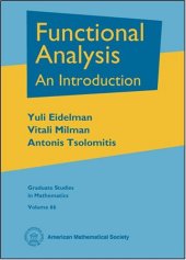 book Functional analysis: an introduction