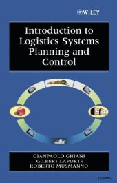 book Introduction to Logistics Systems Planning and Control