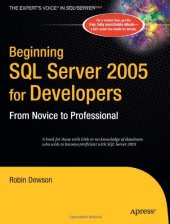 book Beginning SQL Server 2005 for Developers: From Novice To Professional