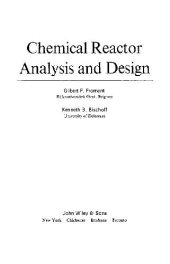 book Chemical Reactor Analysis and Design