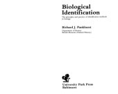 book Biological identification: The principles and practice of identification methods in biology