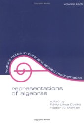 book Representations of Algebras