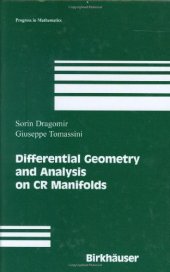 book Differential Geometry and Analysis on CR Manifolds