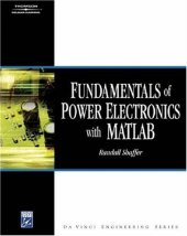 book Fundamentals Of Power Electronics With Matlab