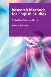 book Research Methods for English Studies