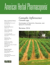 book Cannabis Inflorescence. Cannabis spp. Standards of Identity, Analysis, and Quality Control