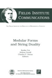 book Modular Forms and String Duality