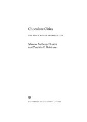 book Chocolate Cities: The Black Map of American Life