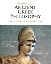 book Readings in Ancient Greek Philosophy: From Thales to Aristotle