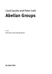 book Abelian Groups