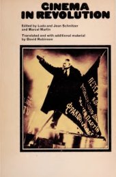 book Cinema in Revolution. The Heroic Era of the Soviet Film