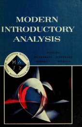 book Modern Introductory Analysis