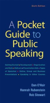 book A Pocket Guide to Public Speaking