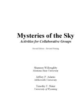 book Mysteries of the Sky: Activities for Collaborative Groups