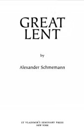 book Great Lent