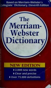 book The Merriam-Webster Dictionary