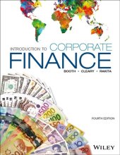 book Introduction to corporate finance: managing Canadian firms in a global environment