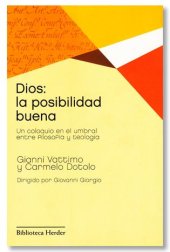 book Dios: la posibilidad buena