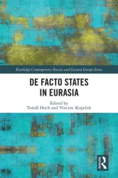 book De Facto States in Eurasia