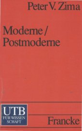 book Moderne / Postmoderne. Gesellschaft, Philosophie, Literatur