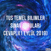 book Tus Temel Bilimler Sınav Soruları Cevaplı(1 Eylül 2019)