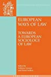 book European Ways of Law: Towards a European Sociology of Law (Onati International Series In Law And Society)