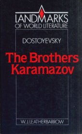 book Fyodor Dostoyevsky: The Brothers Karamazov