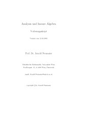 book Analysis und lineare Algebra