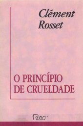 book O princípio da crueldade