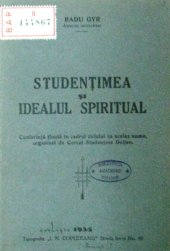 book Studențimea și idealul spiritual