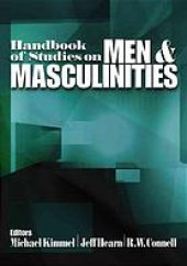 book Handbook of Studies on Men and Masculinities