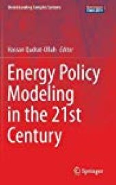 book Energy Policy Modeling in the 21st Century