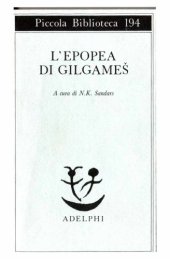 book L’epopea di Gilgameš