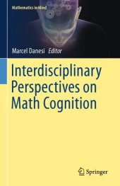 book Interdisciplinary Perspectives on Math Cognition