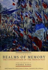 book Realms of Memory, volume 3: The construction of the French past