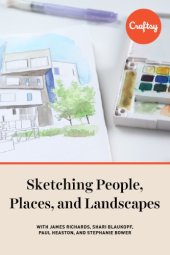 book Sketching People, Places, and Landscapes (Bluprint, Craftsy)