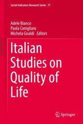 book Italian Studies on Quality of Life