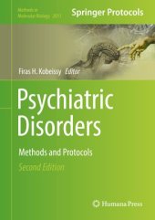 book Psychiatric Disorders: Methods and Protocols