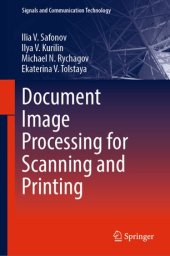 book Document Image Processing for Scanning and Printing