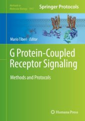 book G Protein-Coupled Receptor Signaling: Methods and Protocols