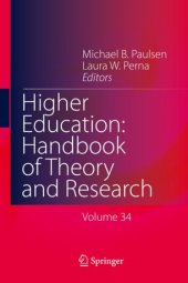 book Higher Education: Handbook of Theory and Research: Volume 34