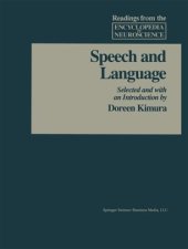 book Speech and Language