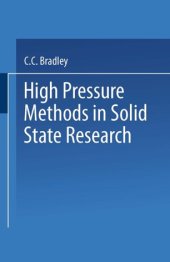 book High Pressure Methods in Solid State Research