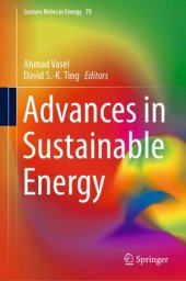 book Advances in Sustainable Energy