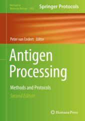 book Antigen Processing: Methods and Protocols