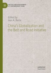 book China’s Globalization and the Belt and Road Initiative