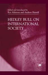 book Hedley Bull On International Society