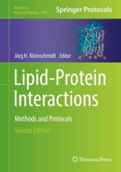 book Lipid-Protein Interactions: Methods and Protocols