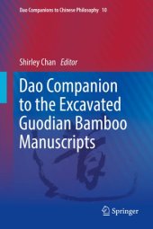 book Dao Companion to the Excavated Guodian Bamboo Manuscripts