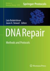 book DNA Repair: Methods and Protocols